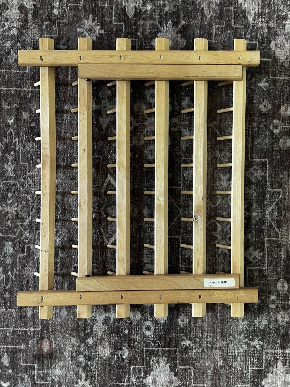 June Tailor Wood Thread Spool Rack - Picture 7 of 7